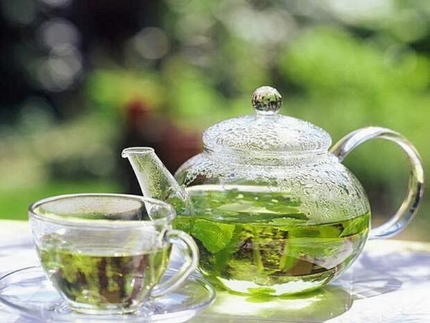 grüner Tee zur Steigerung der Potenz