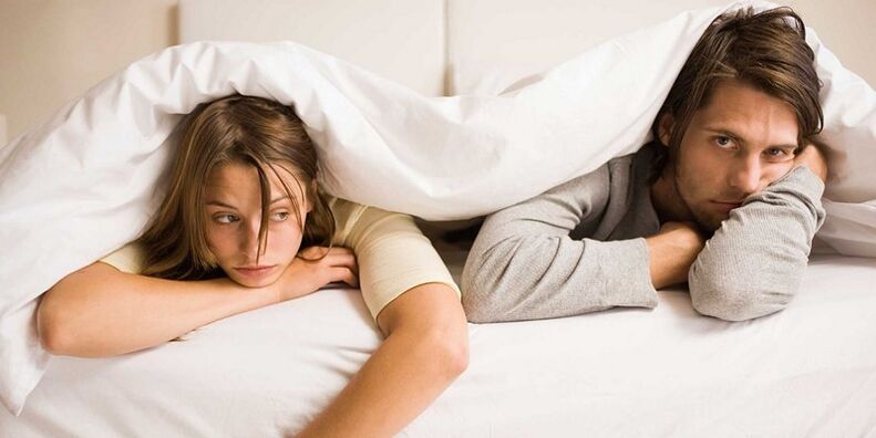 Probleme im Bett aufgrund geringer Potenz